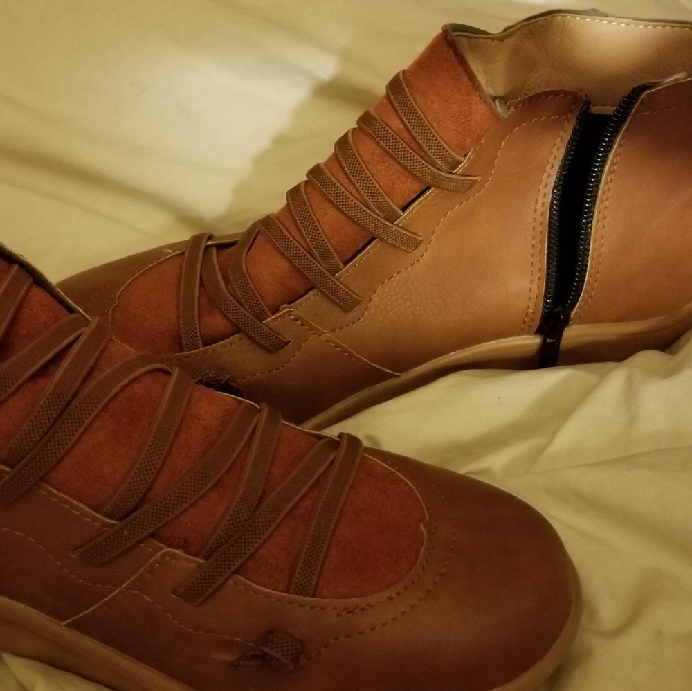 Brown Booties - image 1